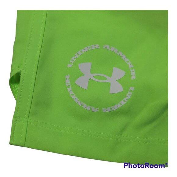 Under Armour Running Shorts Mens Size XXL 2XL UA Run up the Pace 7" Yellow NWT - Picture 5 of 12